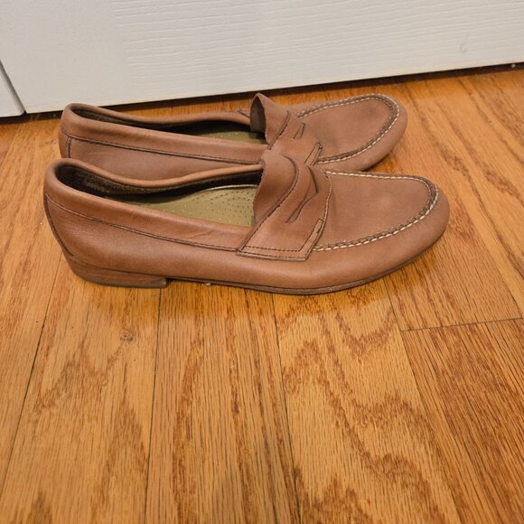 Mens Weejuns GH Bass and Co. Size 8 Loafers Brown - Picture 8 of 11
